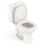 Kit Vaso Sanitário Com Caixa Acoplada E Assento Like Celite Pergamon Brilhante - Imagem 5