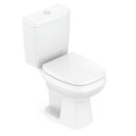 Kit Vaso Sanitário com Caixa Acoplada e Assento Soft Close Avant Incepa Branco Brilhante.