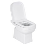 Kit Vaso Sanitário Convencional com Assento Branco Saída Vertical Elite Celite - Imagem 3