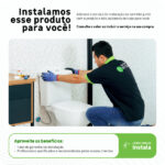 Kit Vaso Sanitário Convencional com Assento Preto Saída Vertical Fit Plus Celite - Imagem 5