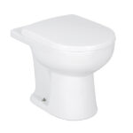 Kit Vaso Sanitário Convencional com Assento Branco Saída Vertical Luna Icasa