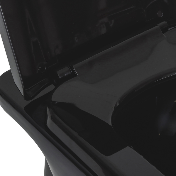 Kit Vaso Sanitário Convencional com Assento Preto Saída Vertical Misti Icasa - Imagem 6