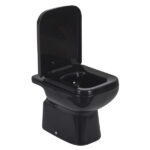Kit Vaso Sanitário Convencional com Assento Preto Saída Vertical Misti Icasa - Imagem 3