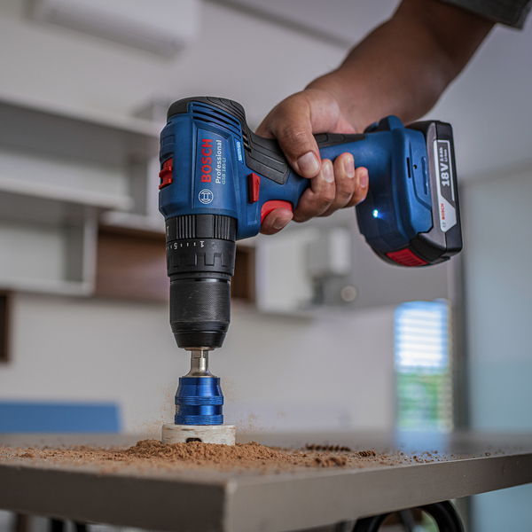 Furadeira e Parafusadeira de Impacto Bosch Brushless 1 Bateria 18V 1/2" GSB 185-LI 1B - Imagem 10