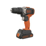 Furadeira e Parafusadeira de Impacto 20V BCD704C1-BR Black+Decker - Imagem 2
