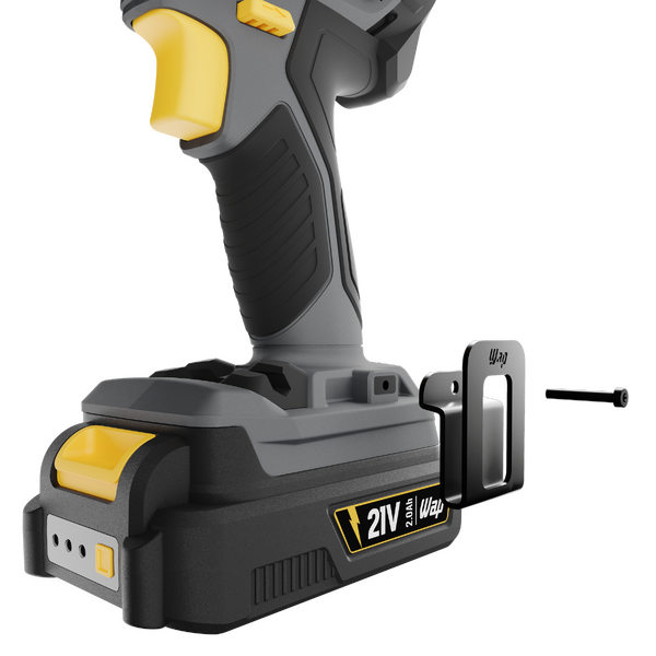 Parafusadeira e Furadeira Wap com Impacto com Maleta, Carregador e Bateria 21V 3/8" Bivolt K21-ID01 - Imagem 6