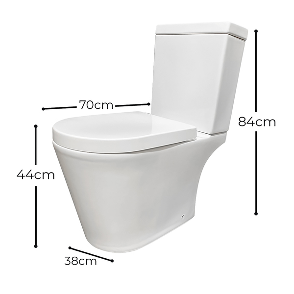 Vaso Sanitário com Caixa Acoplada Confort Premium - Smart Norte - Imagem 9