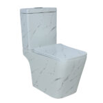 Vaso Sanitário Confort Plus Marmorado - Caixa Acoplada - Imagem 5