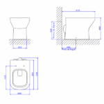 Vaso Sanitário Convencional Deca Axis P.47.26 Barbante - Imagem 4