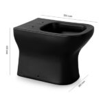 Vaso Sanitário Convencional Deca Axis P.47.94 Ébano Fosco - Imagem 3