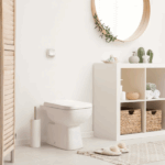 Kit Vaso Sanitário Convencional para Descarga de Parede Branco Vertical Lyon Sensea - Imagem 2