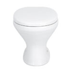 Kit Vaso Sanitário Convencional para Descarga de Parede com Assento Saída Vertical Infantil Branco Icasa - Imagem 4