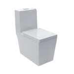 Vaso Sanitário Monobloco - Caixa Acoplada - Topázio Pingoo.casa - Branco