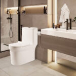 Vaso Sanitário Monobloco Esmaltado Kit Completo Xambre Mx101 Branco - Imagem 4