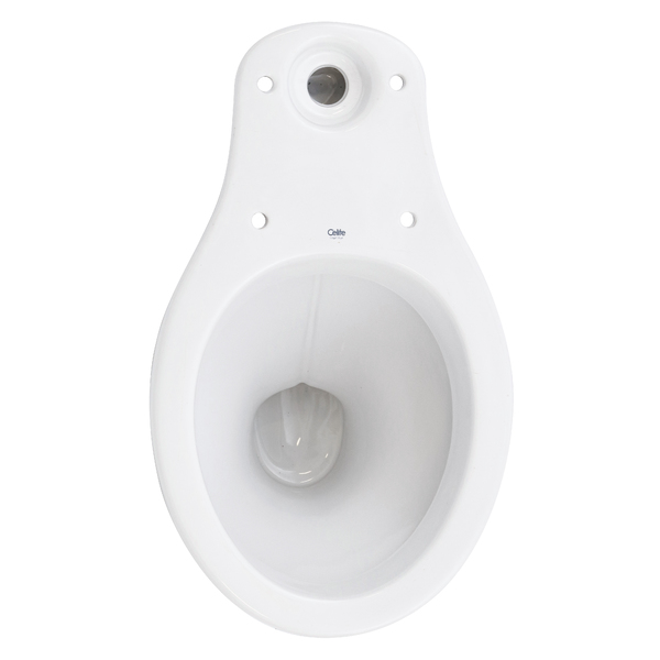 Vaso Sanitário para Caixa Acoplada Branco Saída Vertical Eco Plus Celite - Imagem 5